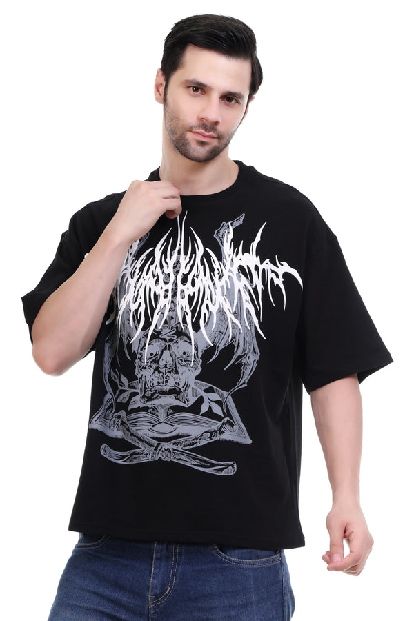 Noir Mirage Oversize Tshirt