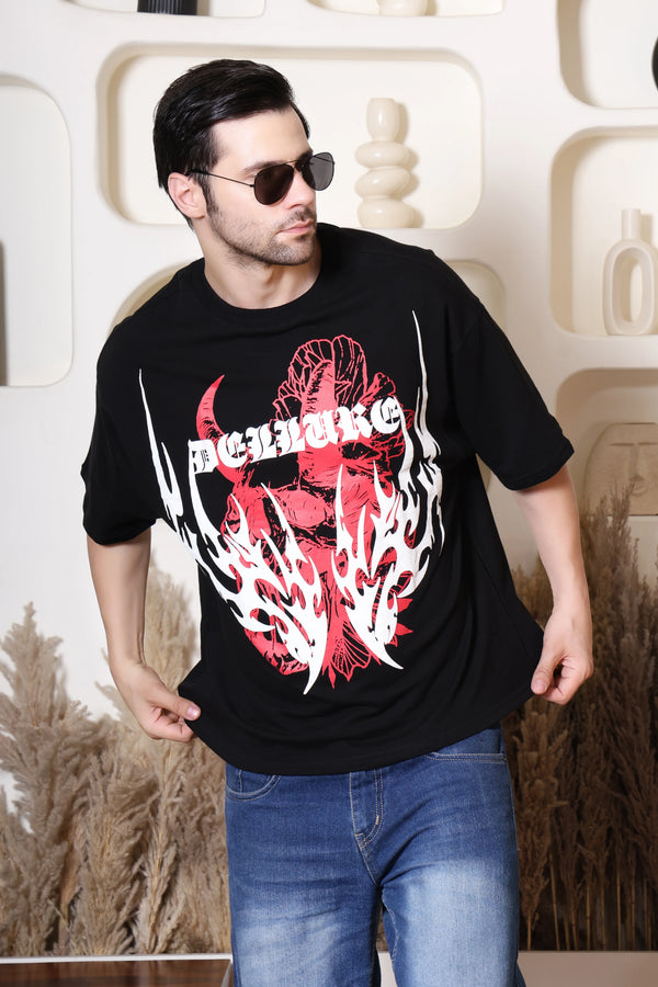 Obsidian Veil Oversize Tshirt