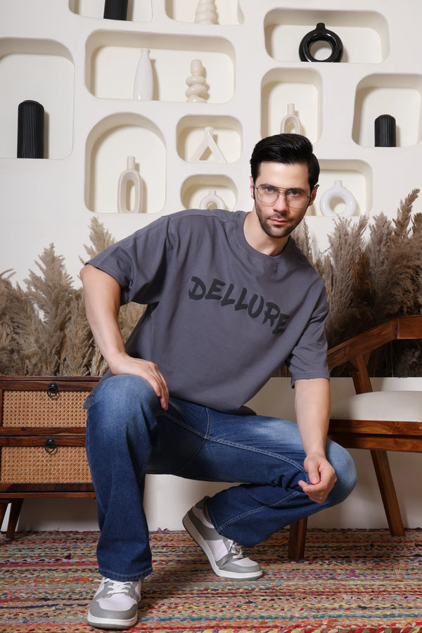 Velvet Cipher Oversize Tshirt