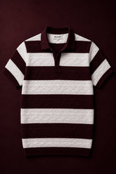 Maroon Riviera Polo