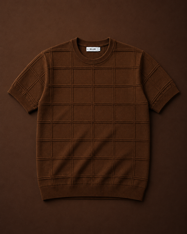 Brown Signature Knit