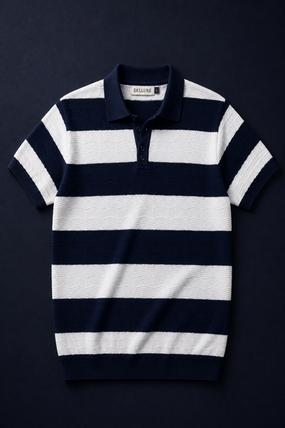 Navy Blue Riviera Polo