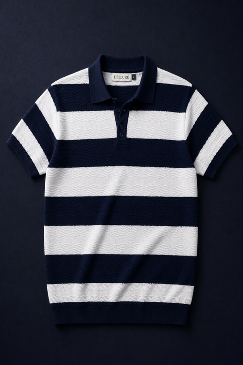 Navy Blue Riviera Polo