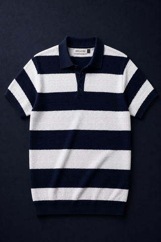 Navy Blue Riviera Polo