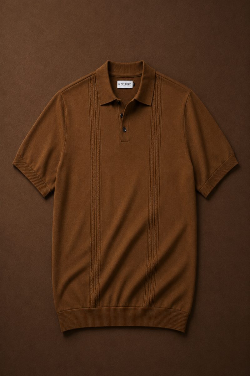 Brown Mariner Stripe
