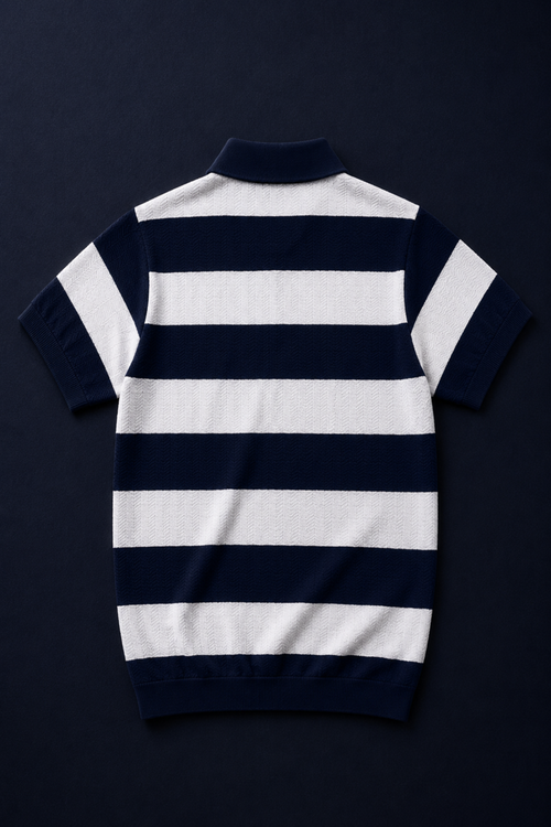 Navy Blue Riviera Polo