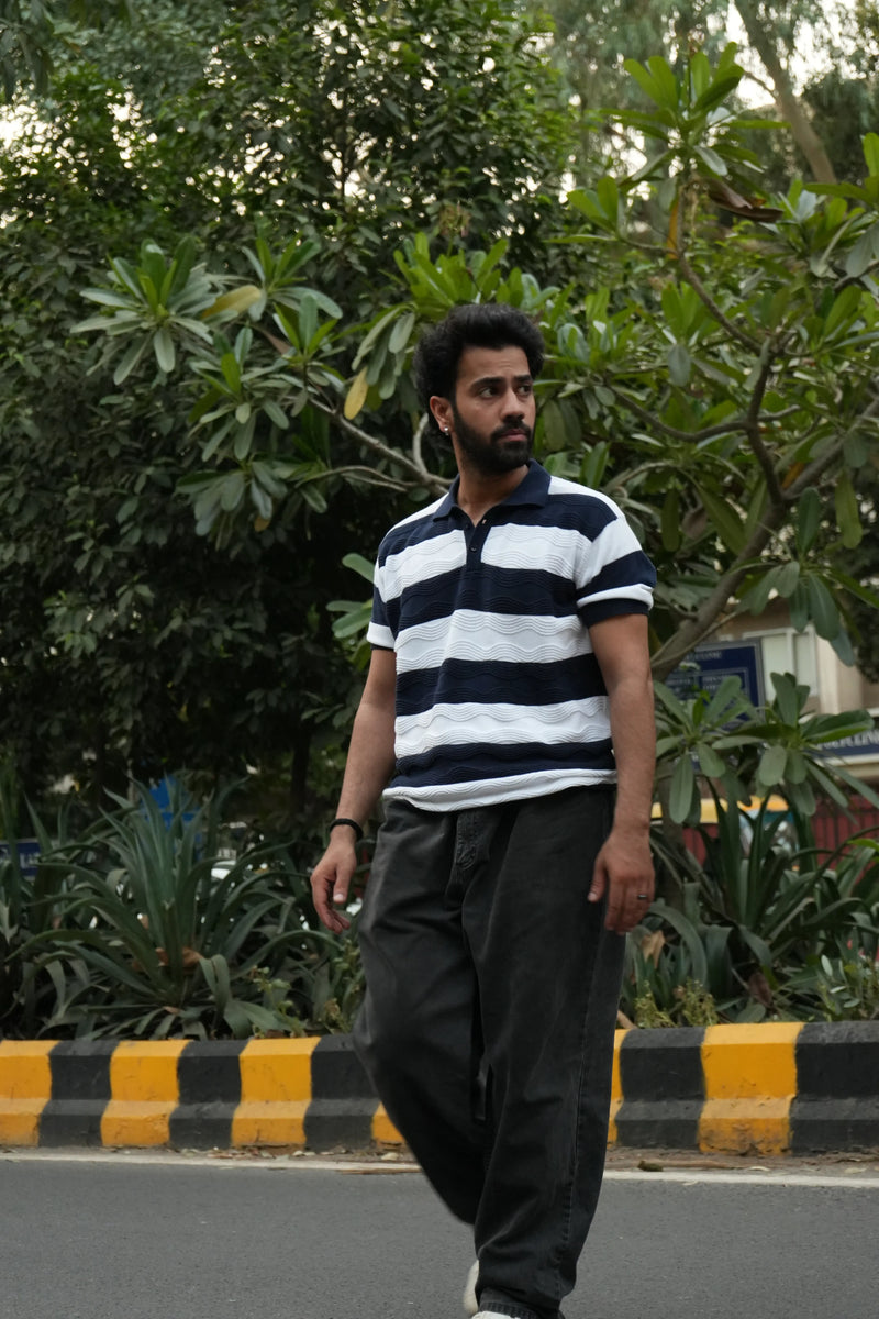 Navy Blue Riviera Polo