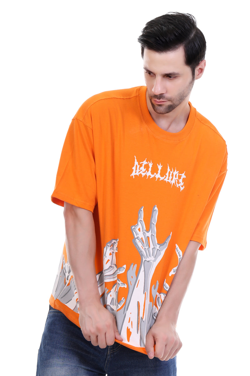 Scarlet Ascent Men’s Oversized Drop Shoulder T-Shirt