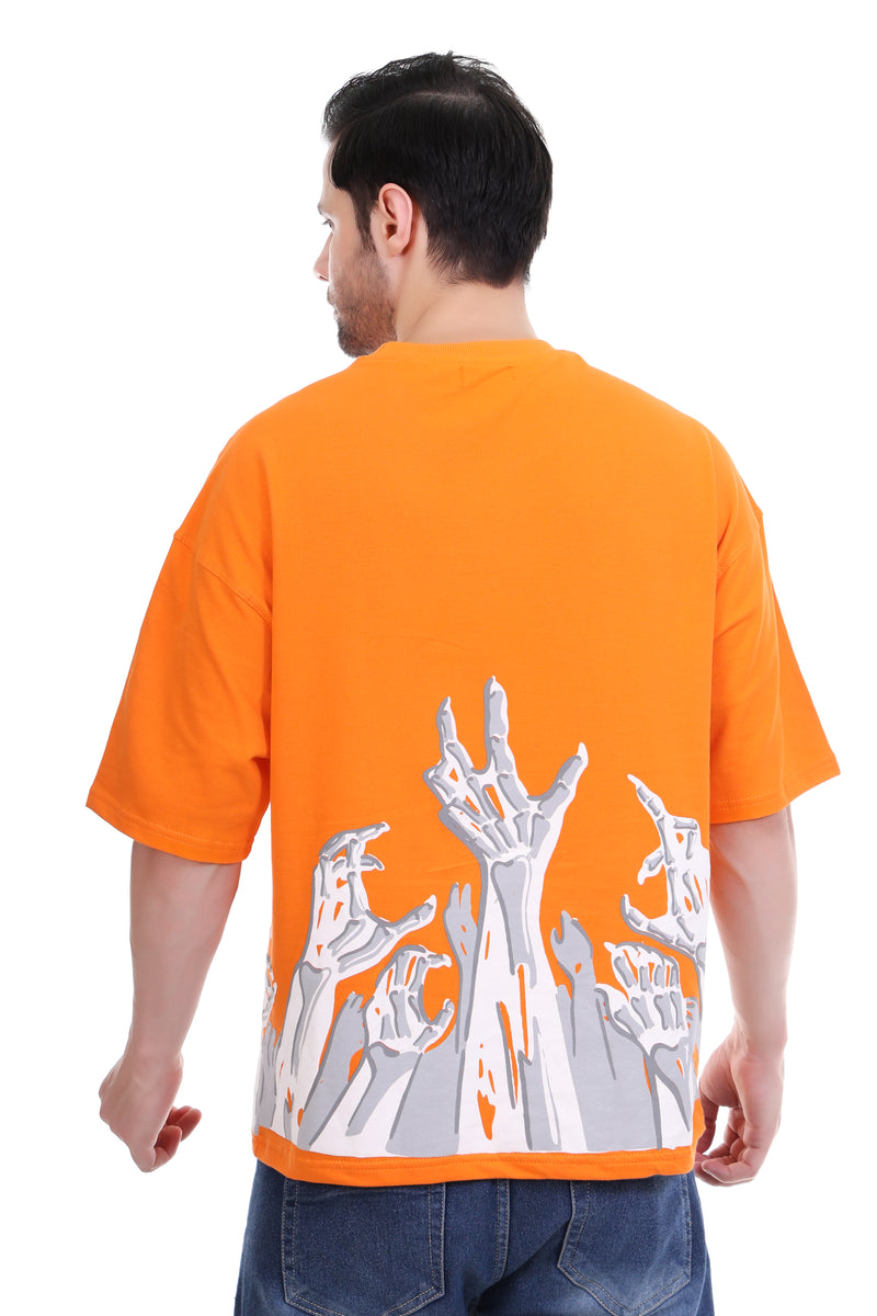 Scarlet Ascent Men’s Oversized Drop Shoulder T-Shirt