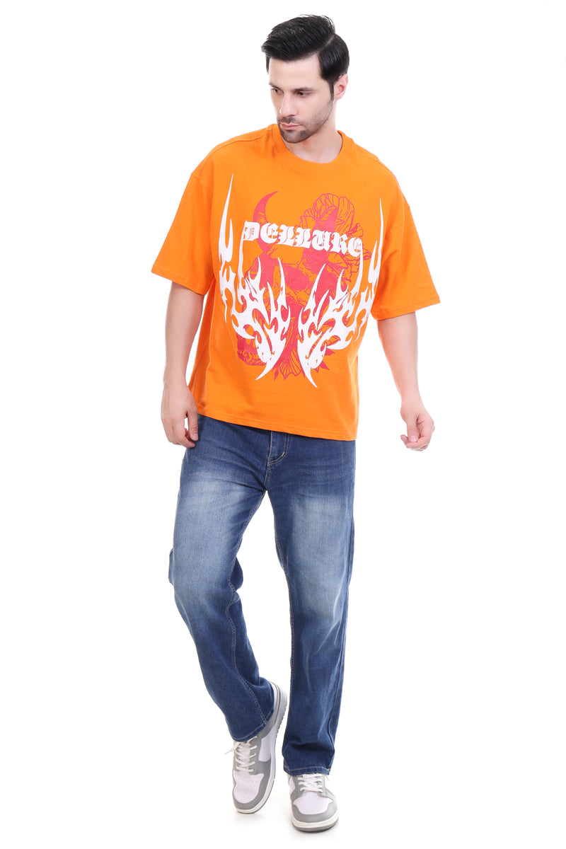 Scalaten Men’s Oversized Drop Shoulder T-Shirt
