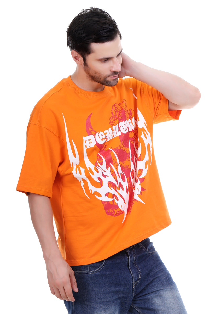 Scalaten Men’s Oversized Drop Shoulder T-Shirt