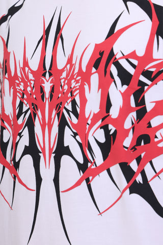 Inferno Pulse | Oversized Graphic T-Shirt