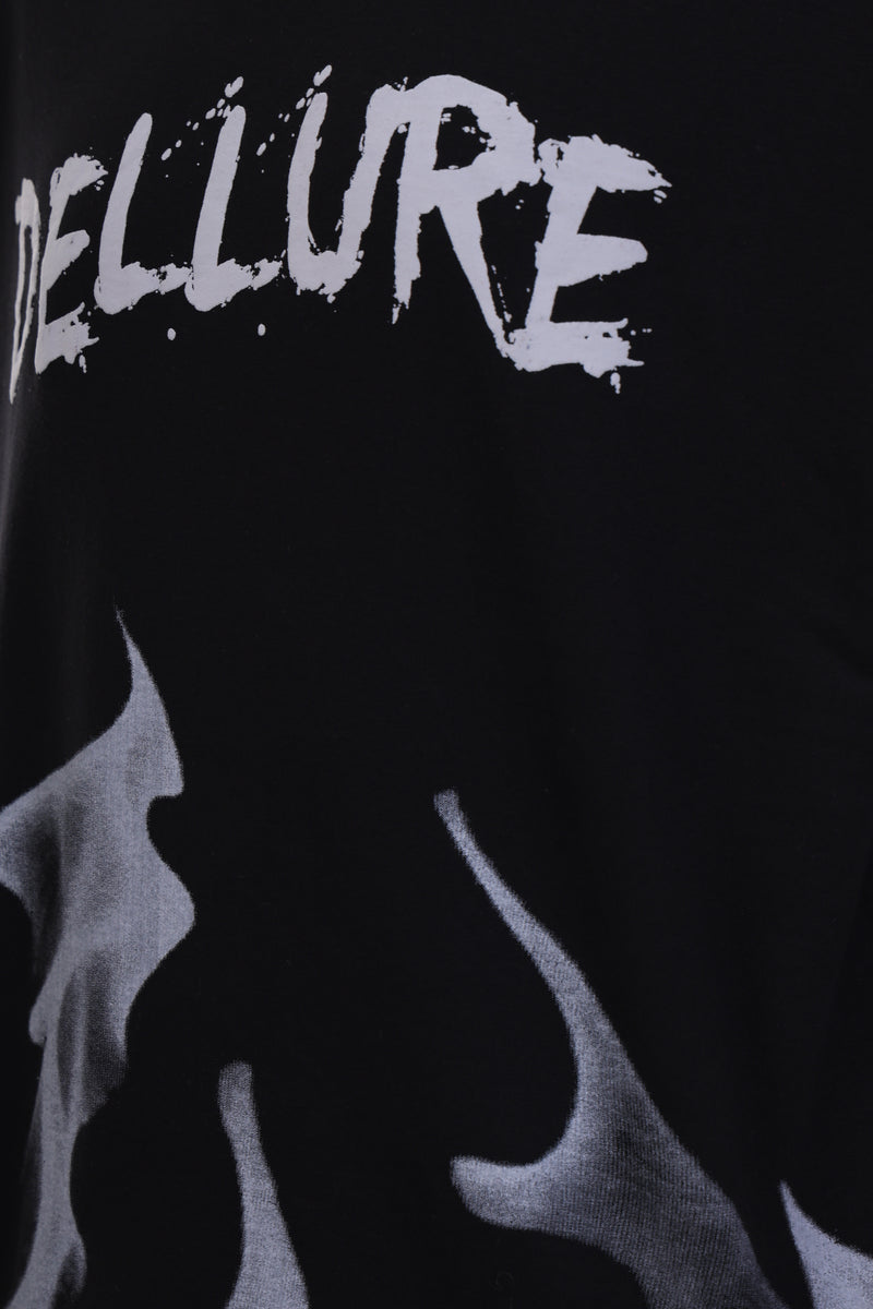 Fire Wave Oversized T-Shirt for Men