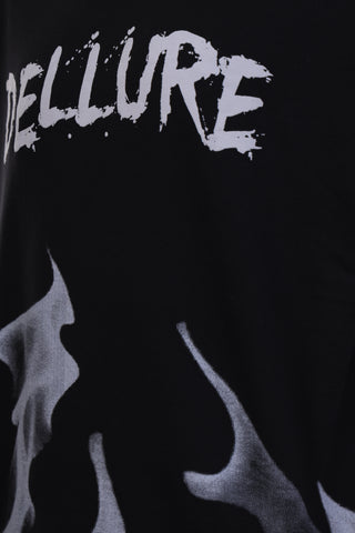 Fire Wave Oversized T-Shirt for Men