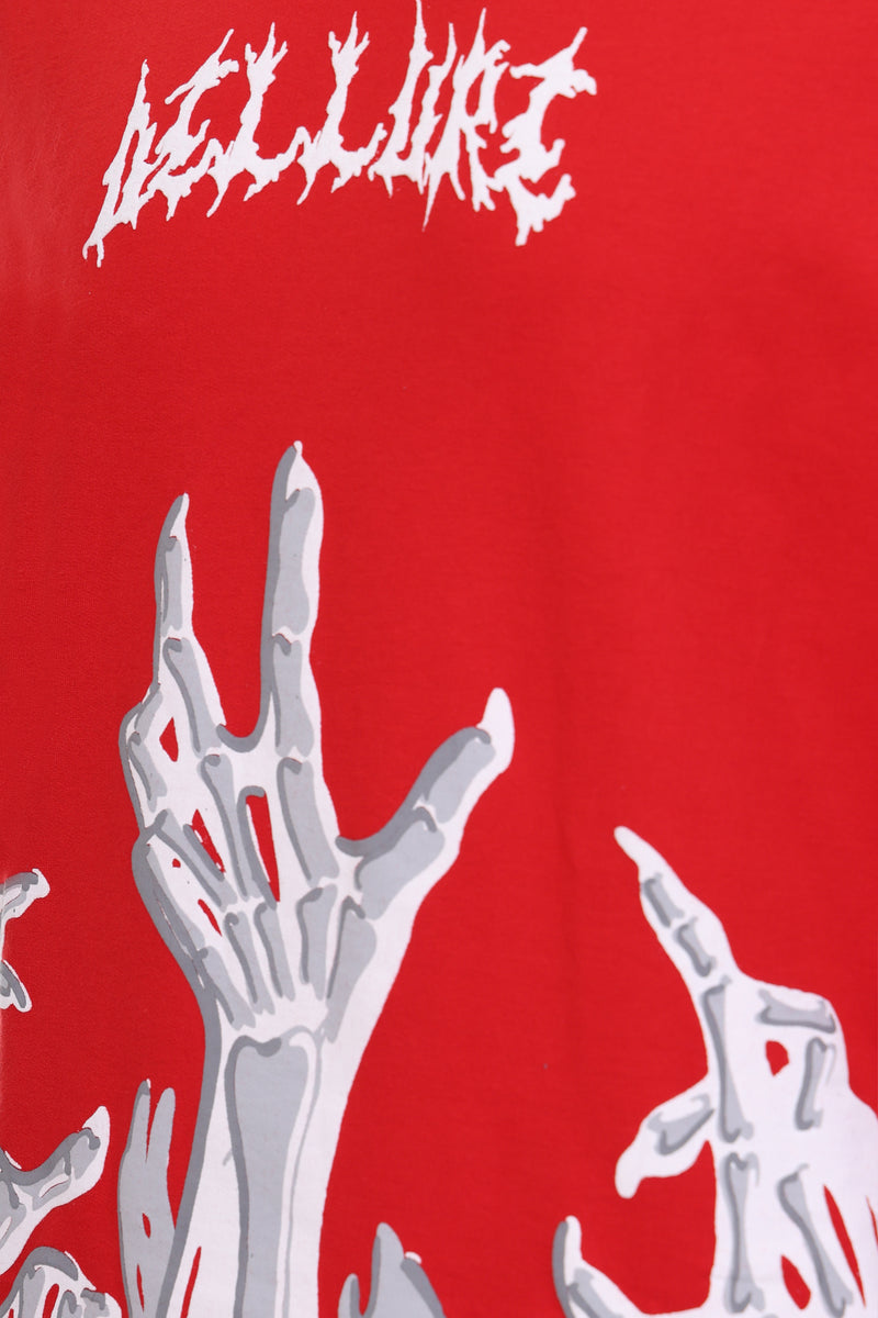 Scarlet Ascent Men’s Oversized Drop Shoulder T-Shirt