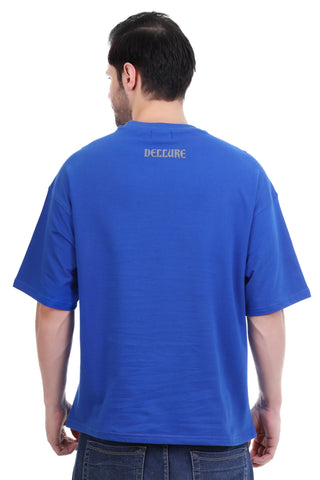 Noir Mirage Oversized T-Shirt for Men