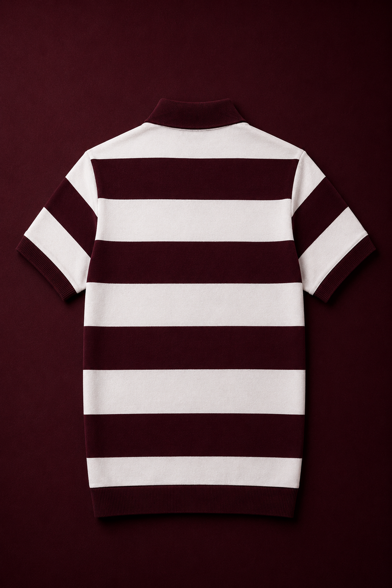 Maroon Riviera Polo
