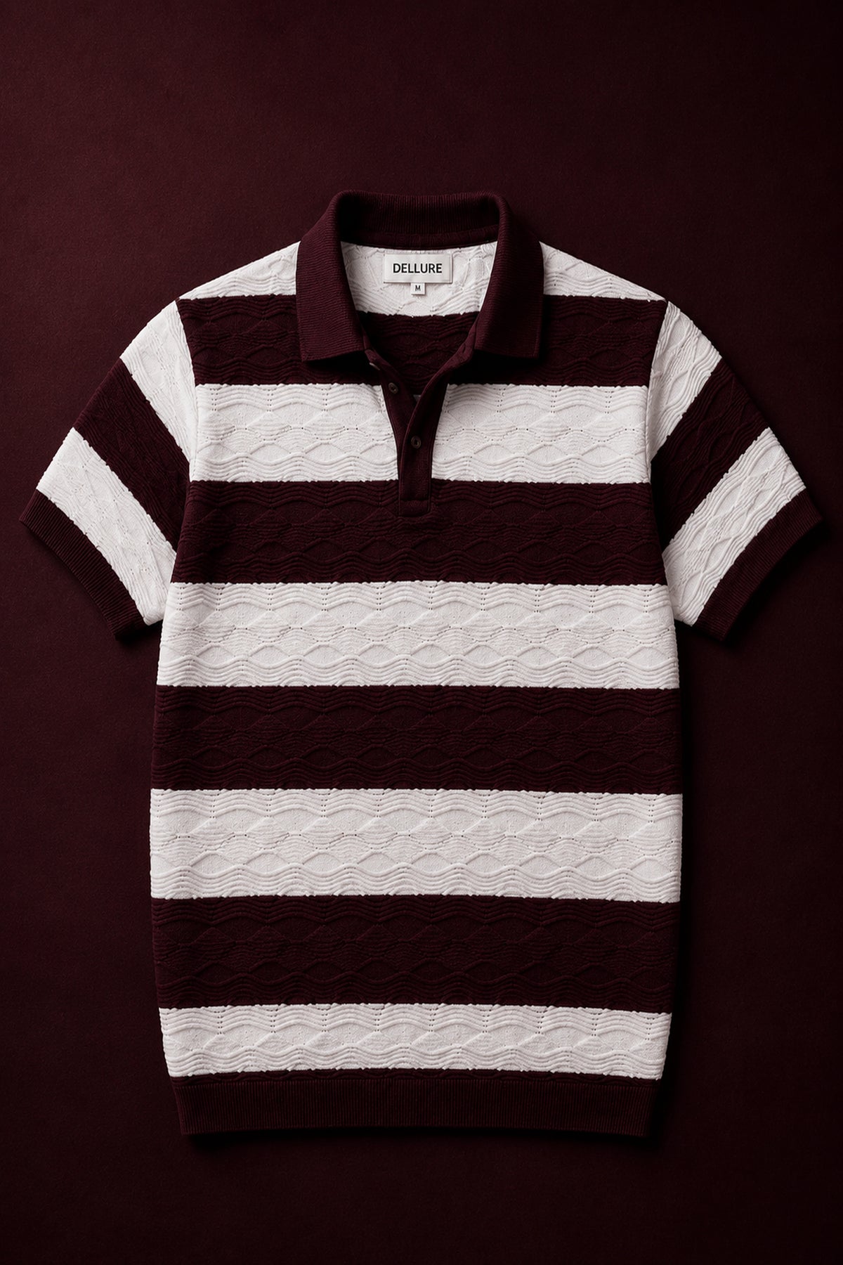 Maroon Riviera Polo